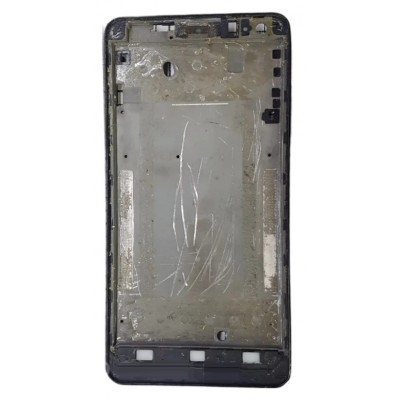 Lcd Frame Middle Chassis For Huawei Ascend G600 U8950 Black By - Maxbhi Com