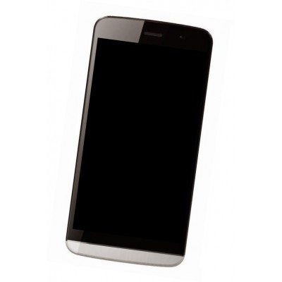 Lcd Frame Middle Chassis For Micromax Canvas L A108 Blue By - Maxbhi Com