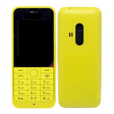 Full Body Housing For Nokia 220 Yellow - Maxbhi Com
