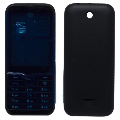 Full Body Housing For Nokia 225 Dual Sim Rm1043 Black - Maxbhi Com