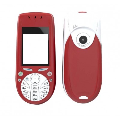 Full Body Housing For Nokia 3660 Red - Maxbhi Com