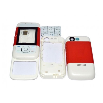 Full Body Housing For Nokia 5200 Red - Maxbhi.com