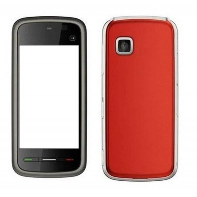 Full Body Housing For Nokia 5233 Black Red - Maxbhi Com
