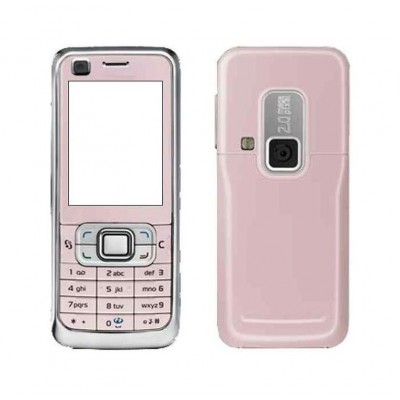 Full Body Housing For Nokia 6121 Classic Pink - Maxbhi Com
