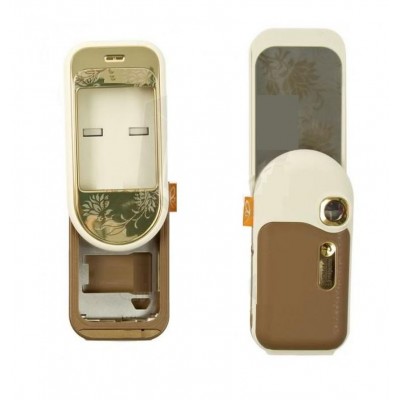 Full Body Housing For Nokia 7370 Amber - Maxbhi Com