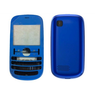 Full Body Housing For Nokia Asha 200 Blue - Maxbhi.com