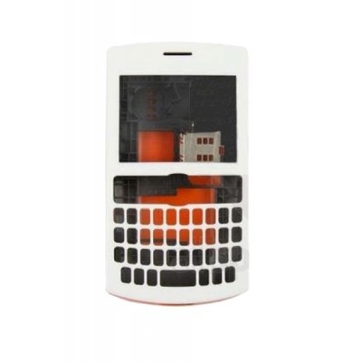 Full Body Housing For Nokia Asha 205 Dual Sim Rm862 Orange - Maxbhi Com