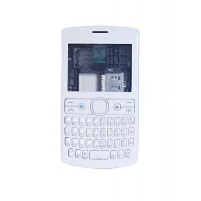 Full Body Housing For Nokia Asha 205 Dual Sim Rm862 White - Maxbhi Com