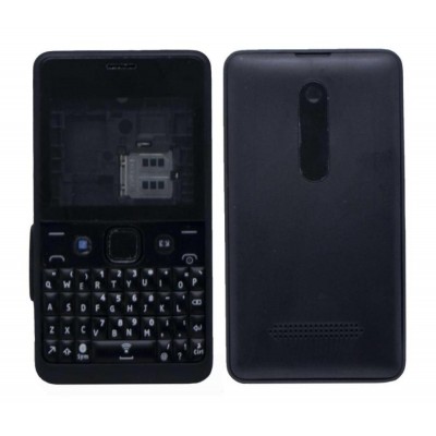 Full Body Housing For Nokia Asha 210 Black - Maxbhi Com