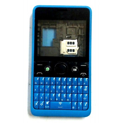Full Body Housing For Nokia Asha 210 Blue - Maxbhi Com