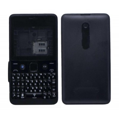 Full Body Housing For Nokia Asha 210 Dual Sim Black - Maxbhi Com