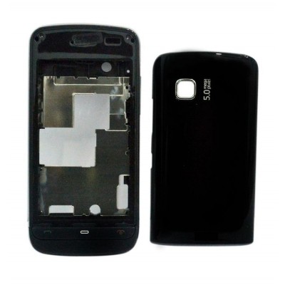 Full Body Housing For Nokia C503 Pink Black - Maxbhi.com