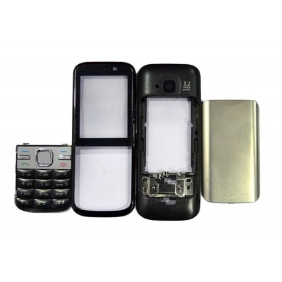 Full Body Housing For Nokia C5 C500 Grey - Maxbhi Com