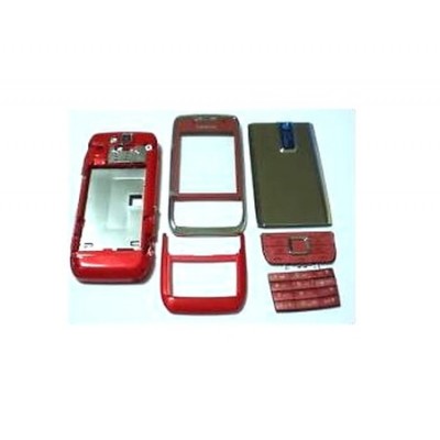 Full Body Housing For Nokia E66 Red - Maxbhi Com