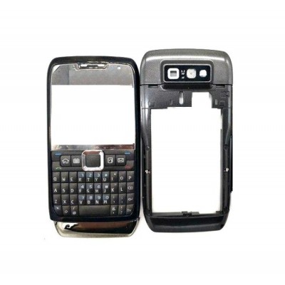 Full Body Housing For Nokia E71 Grey Steel - Maxbhi Com