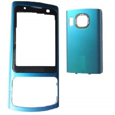 Full Body Housing for Nokia 6700 slide Petrol Blue