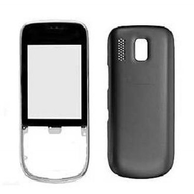 Full Body Housing for Nokia Asha 203 Dark Grey
