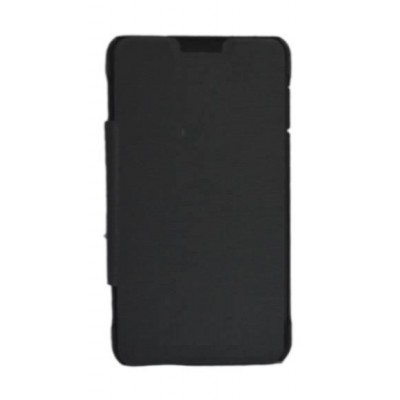 Flip Cover for IBall Andi 5U Platino 1GB RAM - Gold by Maxbhi.com