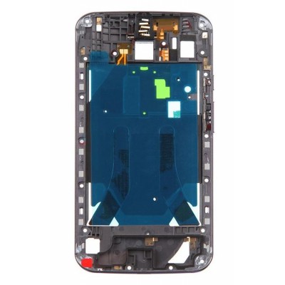 Lcd Frame Middle Chassis For Moto X 2nd Generation Black By - Maxbhi Com