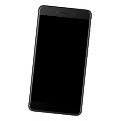 Lcd Frame Middle Chassis For Micromax Canvas Evok E483 Black By - Maxbhi Com