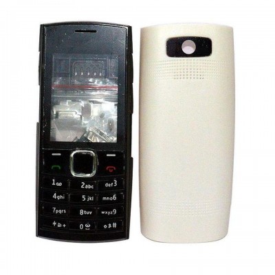 Full Body Housing For Nokia X202 Silver - Maxbhi Com