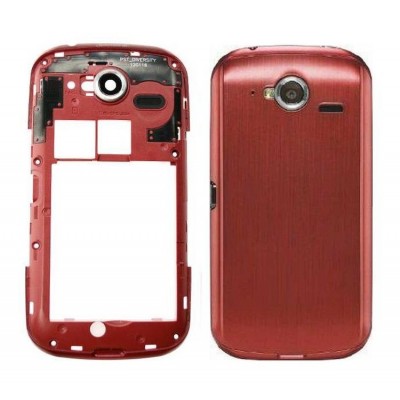 Full Body Housing For Pantech Burst Red - Maxbhi Com