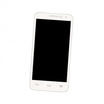 Lcd Frame Middle Chassis For Idea Magna L White By - Maxbhi Com