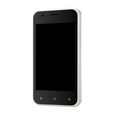Lcd Frame Middle Chassis For Intex Cloud X12 Black By - Maxbhi Com