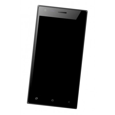 Lcd Frame Middle Chassis For Micromax Canvas Xp 4g Black By - Maxbhi Com