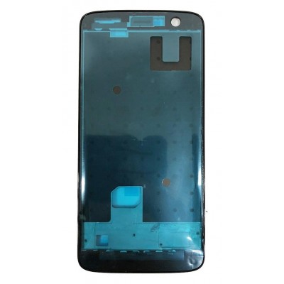 Lcd Frame Middle Chassis For Zte Blade Spark Z971 Grey By - Maxbhi Com