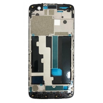 Lcd Frame Middle Chassis For Zte Blade Spark Z971 White By - Maxbhi Com