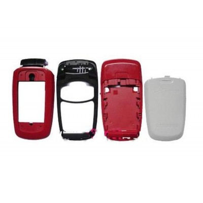 Full Body Housing For Samsung A437 Red - Maxbhi Com
