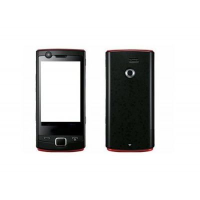 Full Body Housing For Samsung B7300 Omnialite Red - Maxbhi Com