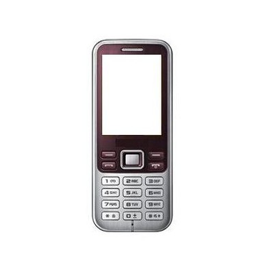 Full Body Housing For Samsung C3322 La Fleur Black - Maxbhi Com