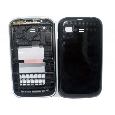 Full Body Housing For Samsung Chat 322 Duos Black - Maxbhi Com