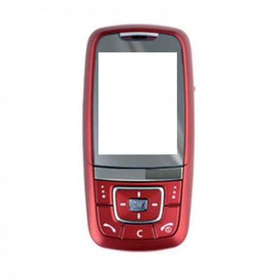 Full Body Housing For Samsung D600 Red - Maxbhi Com