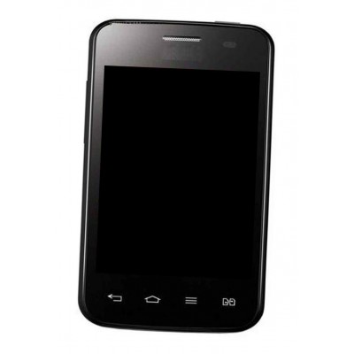 Lcd Frame Middle Chassis For Lg Optimus L3 Ii Dual E435 Black By - Maxbhi Com