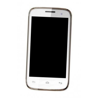 Lcd Frame Middle Chassis For Micromax A65 Bolt Black By - Maxbhi Com