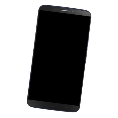 Lcd Frame Middle Chassis For Alcatel One Touch Hero Black By - Maxbhi Com