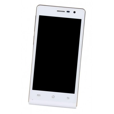 Lcd Frame Middle Chassis For Swipe Marathon White By - Maxbhi Com