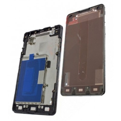 Lcd Frame Middle Chassis For Lg Optimus G F180l Black By - Maxbhi Com