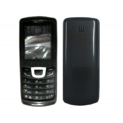 Full Body Housing For Samsung E1252 Duos Lite Black - Maxbhi Com