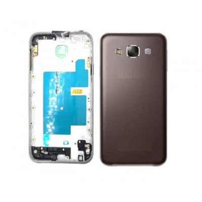 Full Body Housing For Samsung Galaxy E5 Sme500f Brown - Maxbhi Com