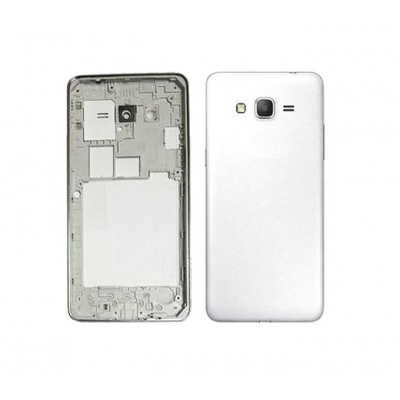 Full Body Housing For Samsung Galaxy Grand Prime Duos Tv Smg530bt White - Maxbhi Com