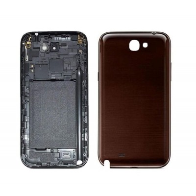 Full Body Housing For Samsung Galaxy Note Ii N7100 Brown - Maxbhi Com