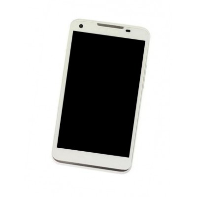 Lcd Frame Middle Chassis For Lenovo Lephone S880 White By - Maxbhi Com