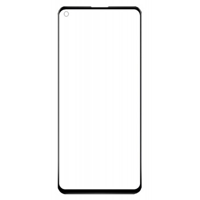 Replacement Front Glass For Wiko View 5 Plus Black By - Maxbhi Com
