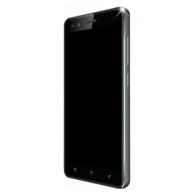 Lcd Frame Middle Chassis For Intex Aqua Crystal Black By - Maxbhi Com