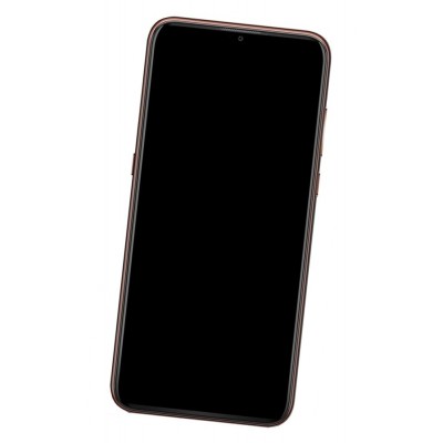 Lcd Frame Middle Chassis For Wiko View4 White By - Maxbhi Com