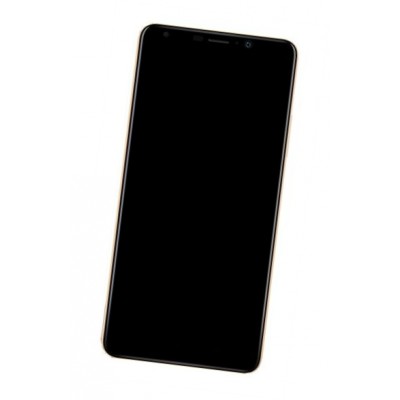 Lcd Frame Middle Chassis For Wiko Sunny5 Black By - Maxbhi Com